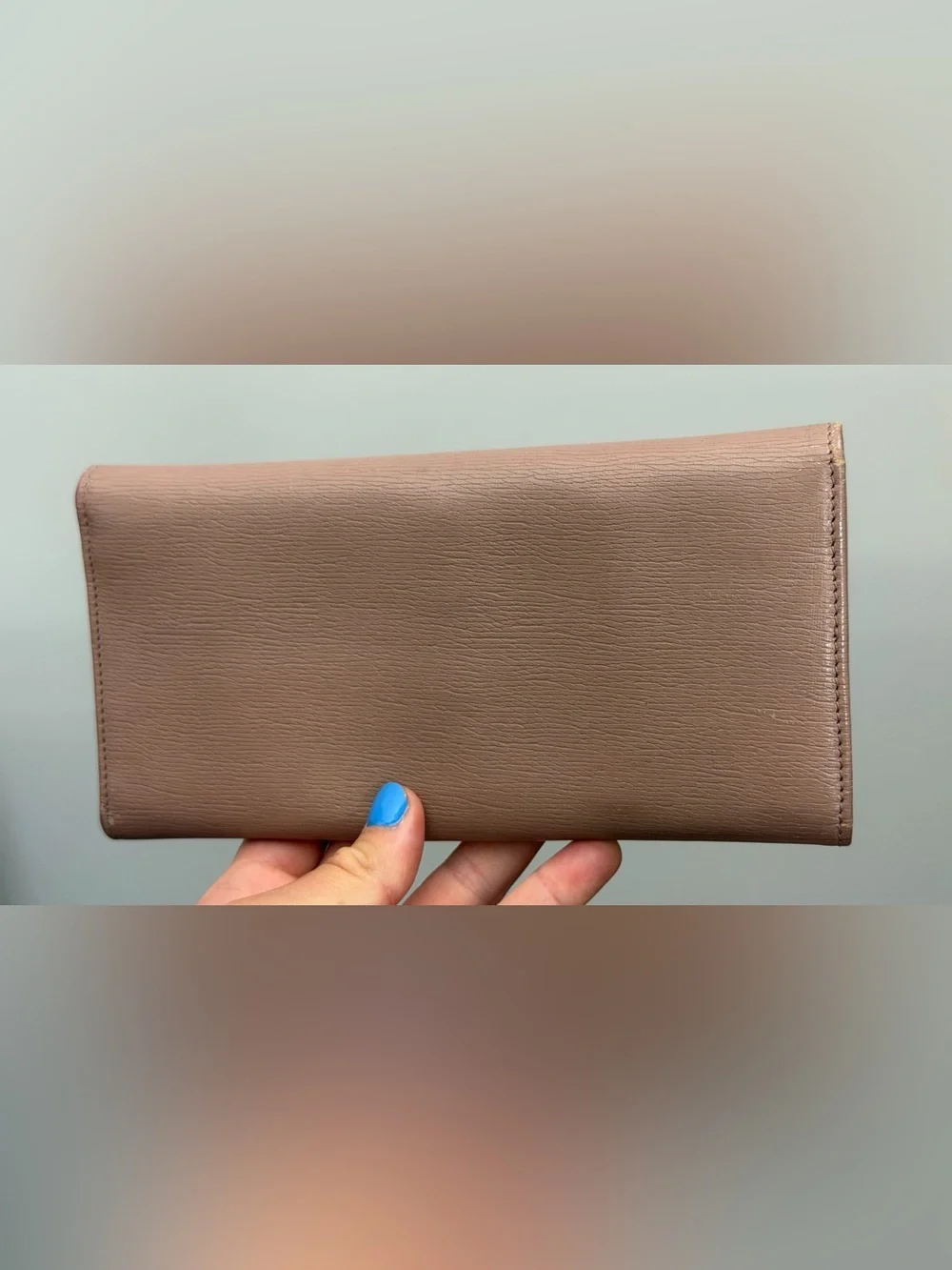 Gucci Old Rose Leather Interlocking G Continental Wallet